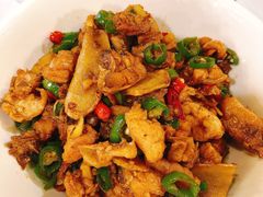 仔姜炒鸡-湘江大码头·龙虾馆(渔人码头一店)