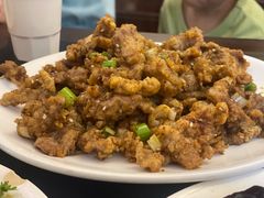 孜然羊肉-清真宏玉祥黄门脸餐厅(华荫东里店)