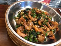青椒大明虾-湘村小灶·地道长沙菜·本地人优选(万家丽路店)