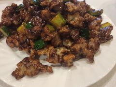 桃仁酱爆鸡丁-老浒记烤鸭-北京菜(琉璃厂店)