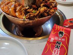 -老佛爷·铜炉炭火蛙锅(海州吾悦店)