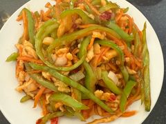 鱼香鸡丝-清真宏玉祥黄门脸餐厅(华荫东里店)