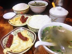 标配酸菜猪杂汤饭-陈记汤饭(水巷口店)