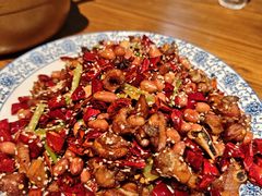 干煸辣子鸡-汉小城·老铫子藕汤·乡野湖北菜(江汉路吉庆街店)