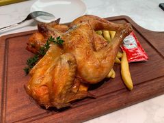 奥尔良烤鸡配薯条-卡朋西餐(乐峰广场店)