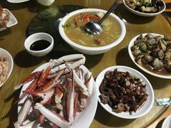 青蟹土豆-大树下饭店(春晓镇慈岙社区卫生服务站南)