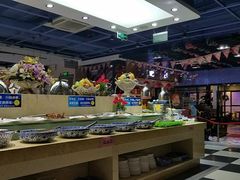 自助调料区-星海汇海鲜自助烤肉火锅(百大店)