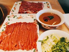 手切磨档肉-清真·老门框爆肚涮肉·中华老字号(丰管路店)