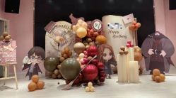 点击看大图 -童话气球party布置宝宝宴生日求婚派对(厦门店)