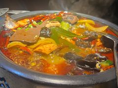 -探鱼·鲜青椒爽麻烤鱼(苏宁广场店)