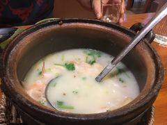 澳洲蚌鲜虾粥-金穗园·砂锅粥.醉鸡煲火锅(长寿路店)