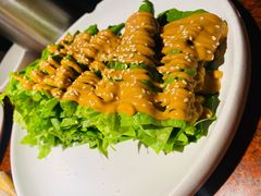麻酱油麦菜-绿茶餐厅(华联万柳店)