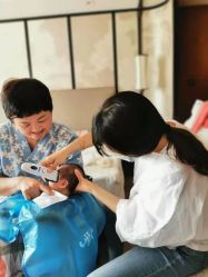 -慧婴轩婴儿理胎发胎毛笔胎毛画手足印(通州店)