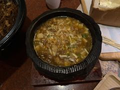 石锅鸡汤豆腐-绿茶餐厅(成都万象城店)