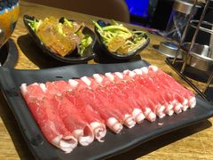 沙葱羔羊肉-贰重天冰煮羊自助火锅(东坝店)