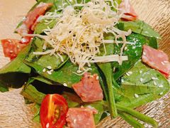 获奖的菠菜培根沙拉-有喜屋·日料·居酒屋(旭辉广场店)