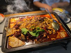 重庆豆花烤鱼-探鱼·鲜青椒爽麻烤鱼(广州南沙万达广场店)