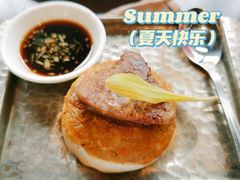 鹅肝蟹粉酿蟹盖-夜上海(新天地店)