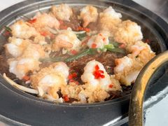 蒜蓉粉丝蒸大虾-绿茶餐厅(龙井船宴· 品牌总店)