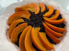 南瓜乌米饭-天目湖刘老四农庄