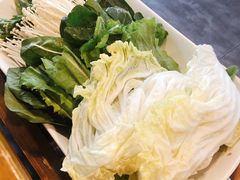 蔬菜拼盘-京门老爆三·铜锅涮肉 爆肚(望京店)