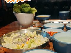 -明洞阿姨·韩式酱蟹烤肉·创意料理(三元桥店)