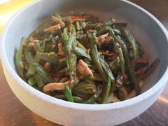 豆角丝炒肉拌转百刀-日上三甘(三里屯店)