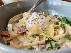 培根蛋酱意大利细面配低温蛋-EN SPACE恩空间