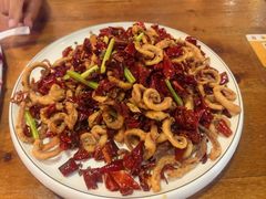 干煸鱿鱼须-盛德利食府 天津菜(河西店)