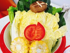 蔬菜拼盘-鲍媽·原汤鲍鱼鸡(克拉广场店)