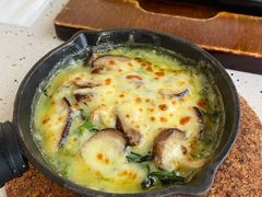 奶油芝士焗菌菇菠菜-必胜客(海滨店)