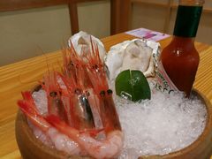 甜虾&nbsp;生蚝-花潮料理艺食馆(世欧广场店)