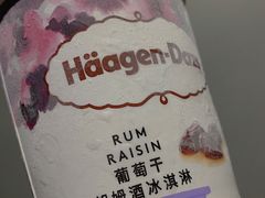 葡萄干朗姆酒冰淇淋-哈根达斯(天河城店)