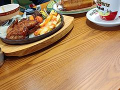烤澳洲战斧牛扒套餐-肥韬茶餐厅(南山mini店)
