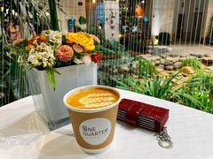 草莓糖澳白-1/4 ONE QUARTER COFFEE LAB(朝阳大悦城店)