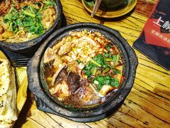 砂锅毛血旺-王明古法砂锅居(开化寺店)