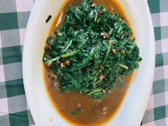 韭菜炒螺肉-长顺河豚馆(江洲东路)