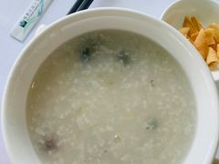 皮蛋瘦肉粥-青岛海景花园大酒店·粤海餐厅