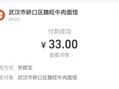 -魏旺湖北正宗牛肉面(硚口公园店)