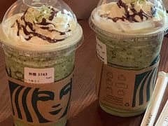 抹茶可可碎片星冰乐-星巴克(深圳坪山益田门店)