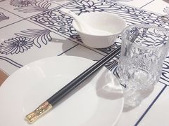 餐具摆设-美庐时尚餐厅(菱角湖店)