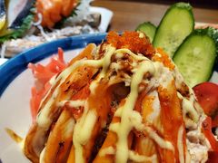 赤焰帝黄蟹腿金枪鱼盖饭-二丁目食堂(铁西万象汇店)