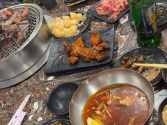 -啊美丽炭火烤肉(滑翔一店)