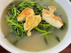 上汤芥菜苗-园林美食城·本土农家菜(杨和镇店)