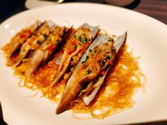 金银蒜粉丝蒸竹蛏-鹊玥·粤菜小馆(汇智国际商业中心店)