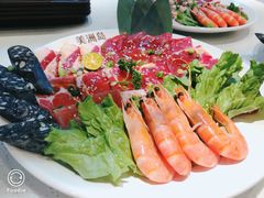 烤肉拼盘-美洲岛烤肉自助餐厅