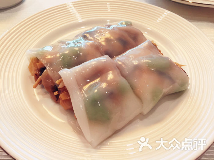 碧绿罗汉斋肠粉