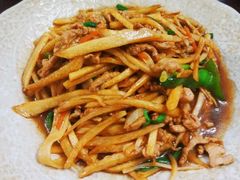 茭白肉丝-75幢私房菜馆