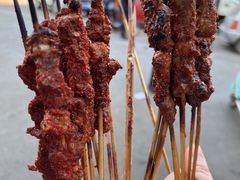加辣肉筋-劳动公园新疆人烤腰子