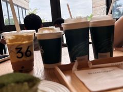 -36抹茶·千层与鲜果茶(欢乐海岸店)